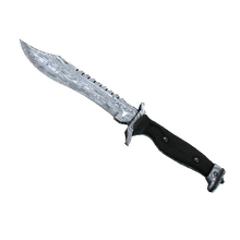 ★ Bowie Knife | Damascus Steel (Well-Worn)