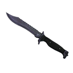 free csgo skin ★ Bowie Knife | Blue Steel (Battle-Scarred)