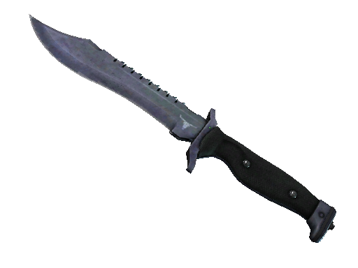 ★ Bowie Knife | Blue Steel (Well-Worn)