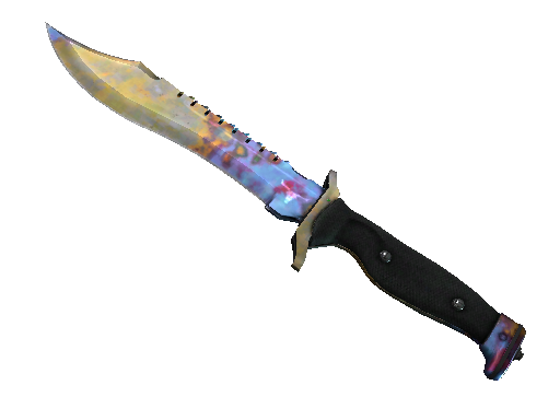 Image for the ★ Bowie Knife | Case Hardened weapon skin in Counter Strike 2