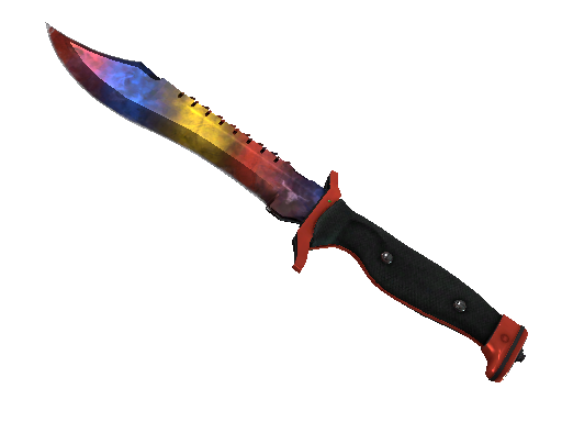 Image for the ★ Bowie Knife | Marble Fade weapon skin in Counter Strike 2