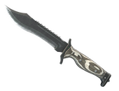 ★ Bowie Knife | Black Laminate (Minimal Wear)