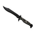 ★ Bowie Knife | Black Laminate (Well-Worn)