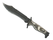 ★ Bowie Knife | Black Laminate (Well-Worn)