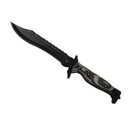 ★ Bowie Knife | Black Laminate (Well-Worn)