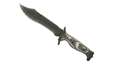 ★ StatTrak™ Bowie Knife | Black Laminate (Battle-Scarred)