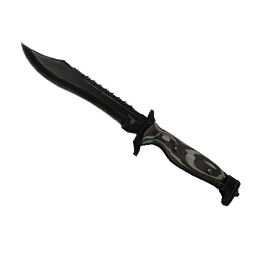 free cs2 skins ★ StatTrak™ Bowie Knife | Black Laminate (Battle-Scarred)