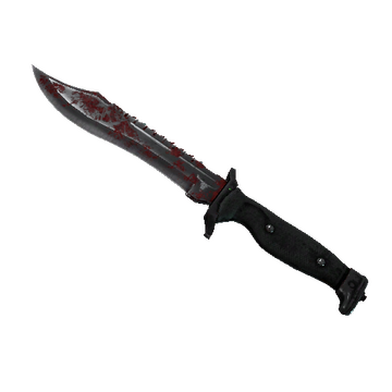 ★ StatTrak™ Bowie Knife | Crimson Web (Battle-Scarred)