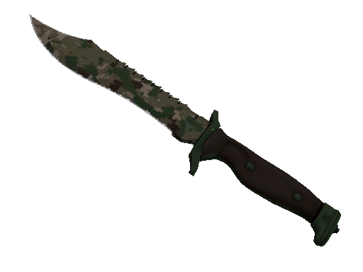 ★ Bowie Knife | Forest DDPAT (Well-Worn)