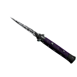 free cs2 skins ★ Stiletto Knife | Ultraviolet (Battle-Scarred)