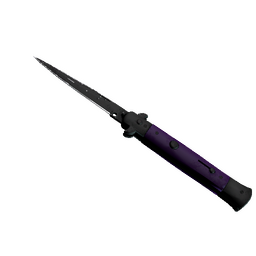 ★ StatTrak™ Stiletto Knife | Ultraviolet (Well-Worn)