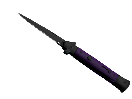 Image for the ★ Stiletto Knife | Ultraviolet weapon skin in Counter Strike 2