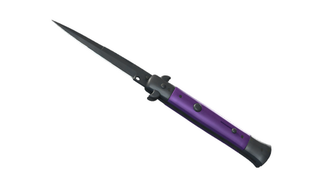 ★ StatTrak™ Stiletto Knife | Ultraviolet (Minimal Wear)