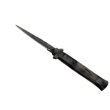 ★ Stiletto Knife | Scorched (Well-Worn)