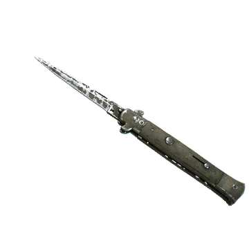 ★ StatTrak™ Stiletto Knife | Safari Mesh (Battle-Scarred)