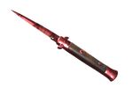 ★ StatTrak™ Stiletto Knife | Slaughter (Minimal Wear)