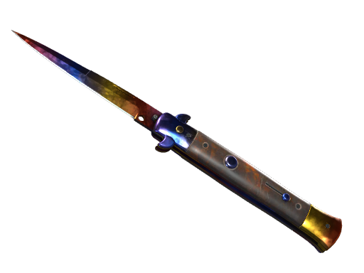 ★ StatTrak™ Stiletto Knife | Marble Fade (Factory New)