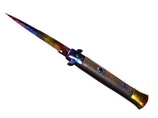 Stiletto Knife | Marble Fade