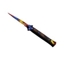 ★ Stiletto Knife | Marble Fade (Factory New)