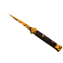 ★ StatTrak™ Stiletto Knife | Tiger Tooth (Factory New)