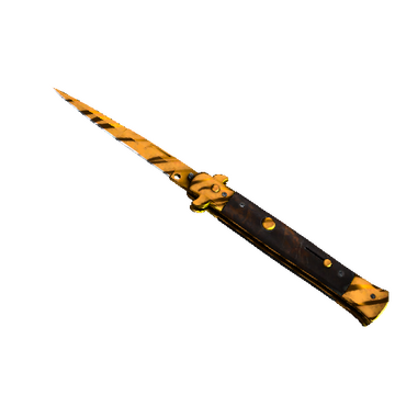 ★ Stiletto Knife | Tiger Tooth (Factory New)
