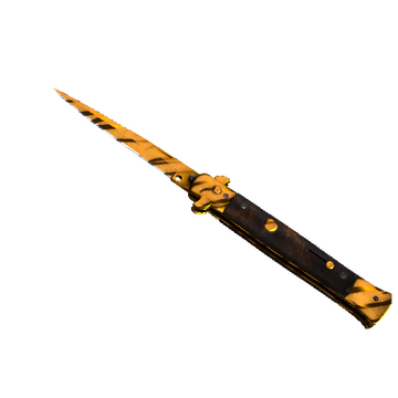 ★ Stiletto Knife | Tiger Tooth