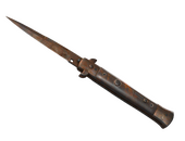 ★ Stiletto Knife | Rust Coat (Battle-Scarred)