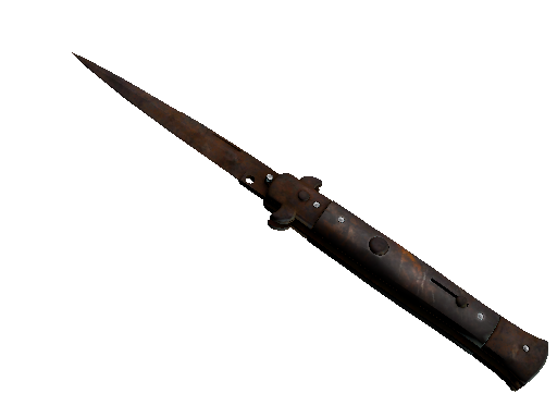 ★ StatTrak™ Stiletto Knife | Rust Coat (Battle-Scarred)