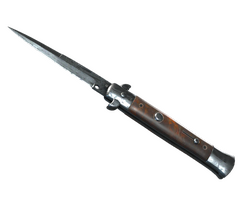 ★ Stiletto Knife | Damascus Steel