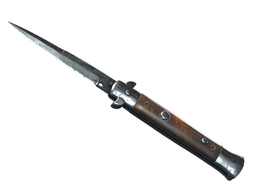 ★ Stiletto Knife | Damascus Steel