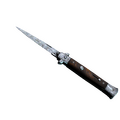 ★ Stiletto Knife | Damascus Steel (Field-Tested)