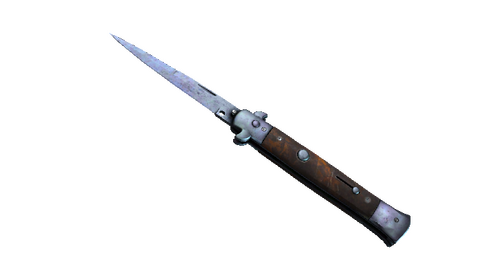 ★ Stiletto Knife | Blue Steel (Minimal Wear)