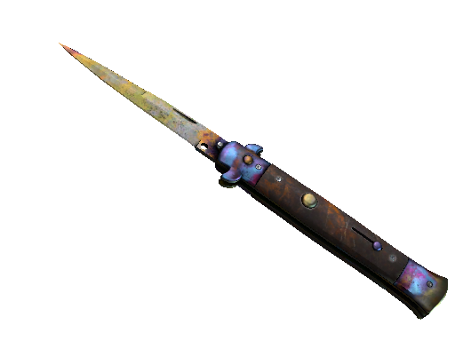 ★ Stiletto Knife | Case Hardened (Field-Tested)