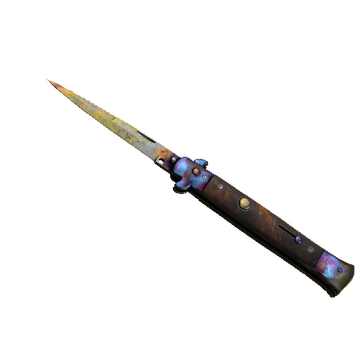 ★ Stiletto Knife | Case Hardened (Field-Tested)