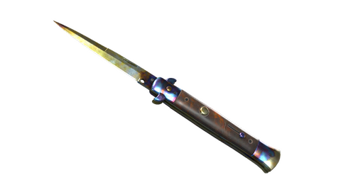★ StatTrak™ Stiletto Knife | Case Hardened (Field-Tested)
