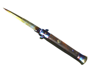 Stiletto Knife | Case Hardened
