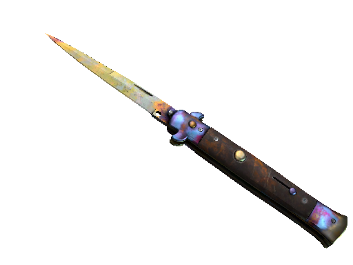 ★ StatTrak™ Stiletto Knife | Case Hardened (Minimal Wear)