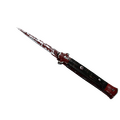 ★ Stiletto Knife | Crimson Web (Battle-Scarred)