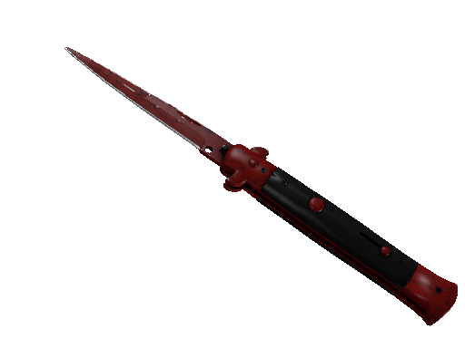★ StatTrak™ Stiletto Knife | Crimson Web