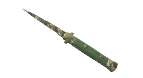 ★ Stiletto Knife | Forest DDPAT (Field-Tested)