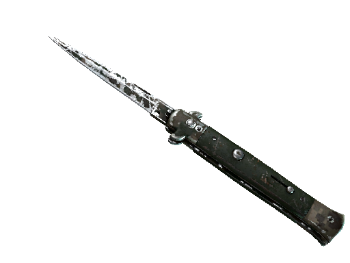 ★ Stiletto Knife | Forest DDPAT (Battle-Scarred)