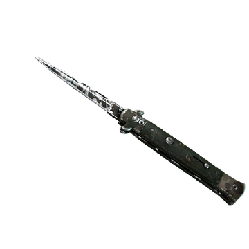 ★ StatTrak™ Stiletto Knife | Forest DDPAT (Battle-Scarred)