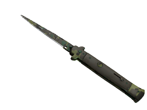 ★ StatTrak™ Stiletto Knife | Boreal Forest (Well-Worn)