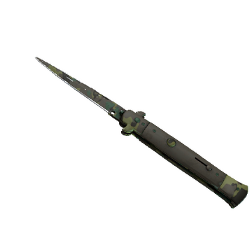 ★ StatTrak™ Stiletto Knife | Boreal Forest (Well-Worn)