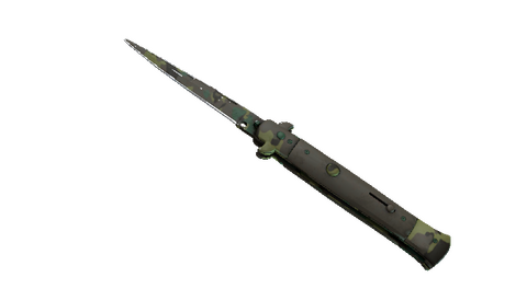 ★ StatTrak™ Stiletto Knife | Boreal Forest (Field-Tested)