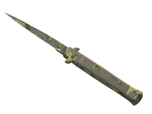 ★ StatTrak™ Stiletto Knife | Boreal Forest (Well-Worn)