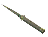 ★ Stiletto Knife | Boreal Forest (Well-Worn)