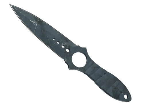 ★ StatTrak™ Skeleton Knife | Night Stripe (Battle-Scarred)