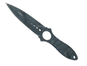 ★ Skeleton Knife | Night Stripe (Battle-Scarred)