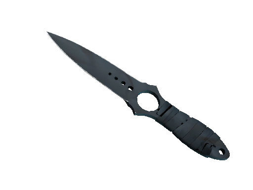 ★ StatTrak™ Skeleton Knife | Night Stripe (Well-Worn)